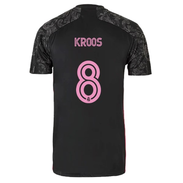 Maillot Football Real Madrid Third NO.8 Kroos 2020-21 Noir